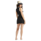 Ribbed Cinch Mini Dress