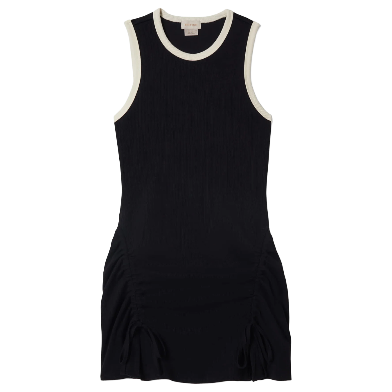 Ribbed Cinch Mini Dress
