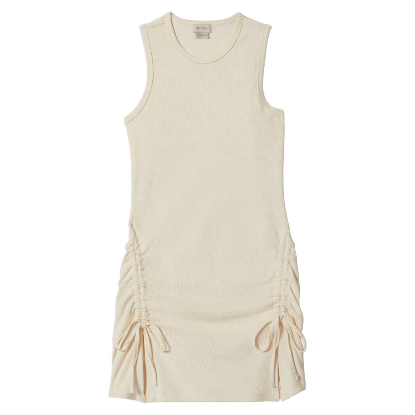 Ribbed Cinch Mini Dress