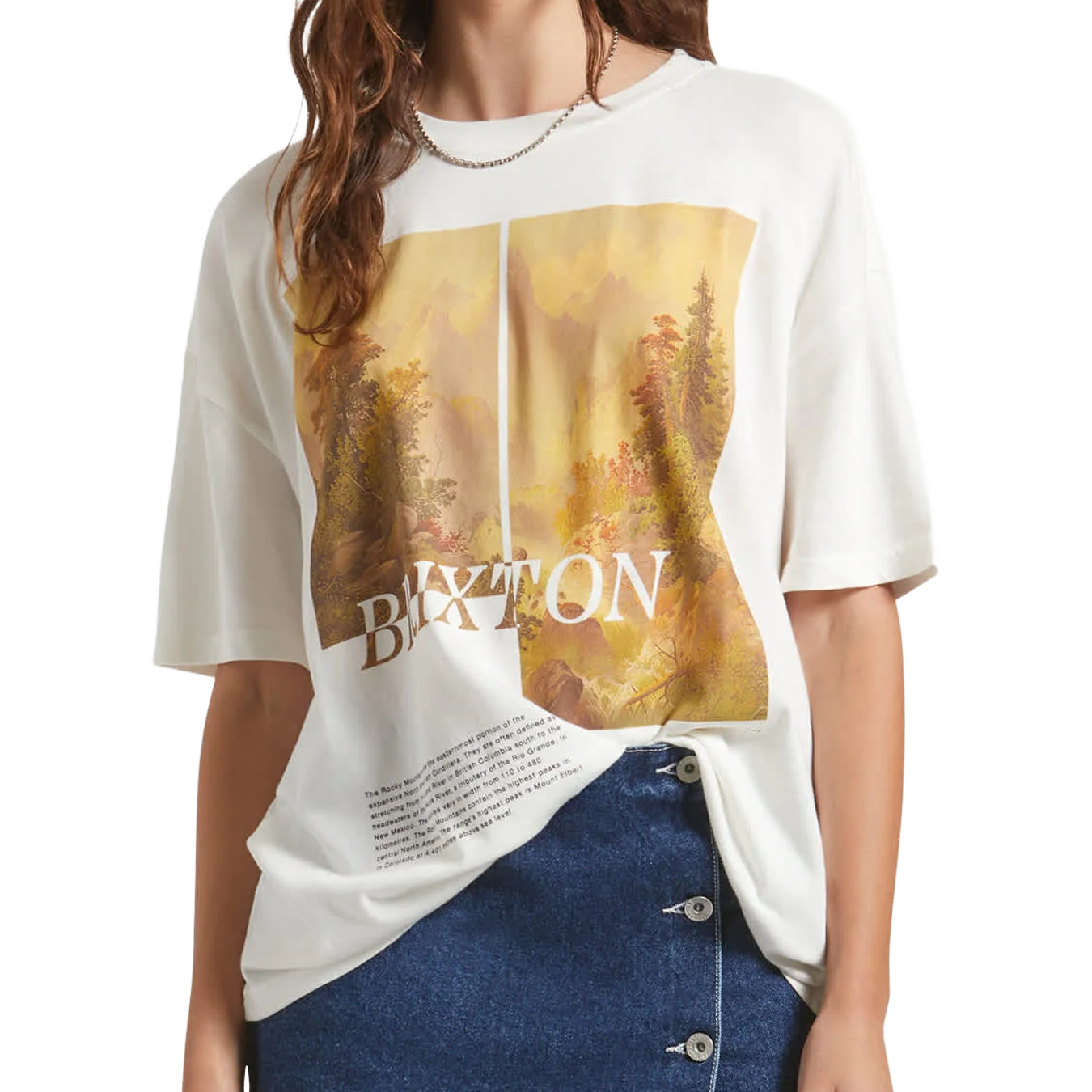 Rocky Mountain Oversized Bf S/S T-Shirt