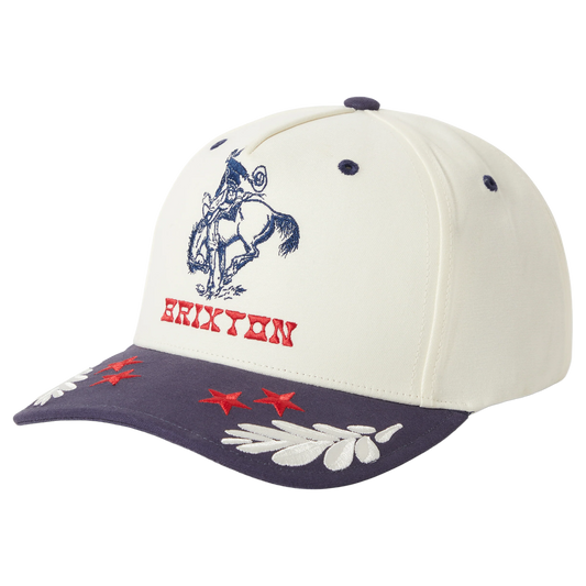 Rodeo C Np Mp Snapback Hat - Off White/Navy