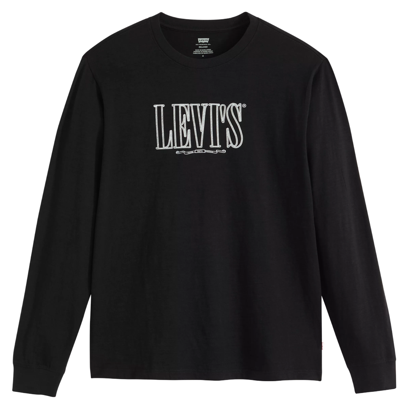 Rope Serif Logo L/S T-Shirt