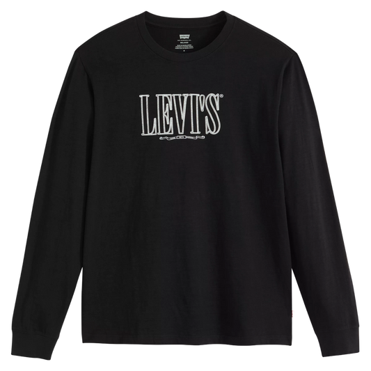 Rope Serif Logo L/S T-Shirt