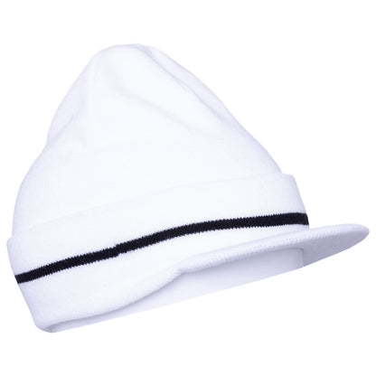 M Visor Knit Beanie