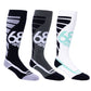 M Strike 3 Pack Sock W24