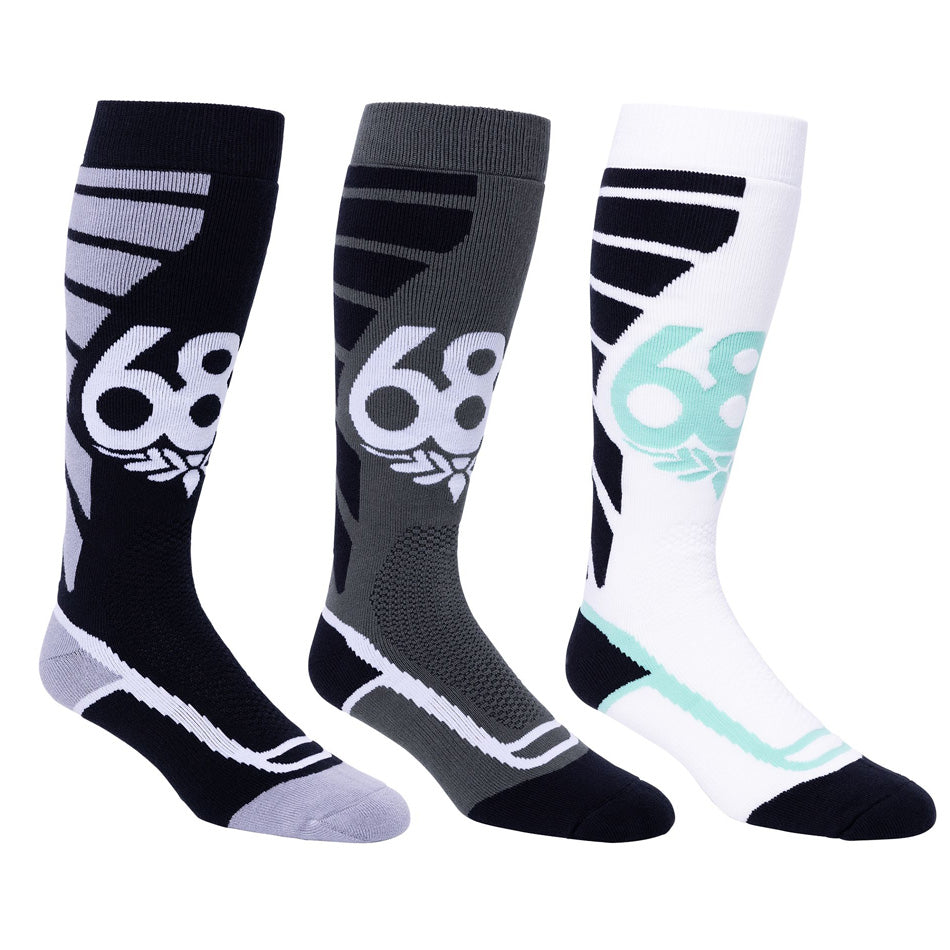 M Strike 3 Pack Sock W24