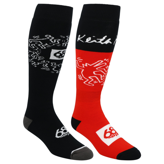 Keith Haring 2Pk Sock 2025