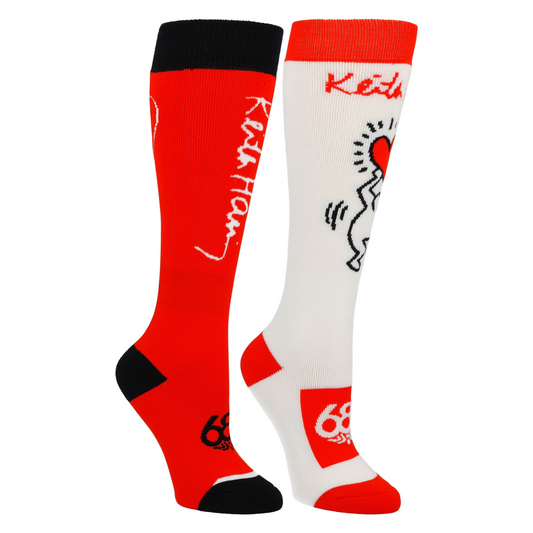 Keith Haring 2Pk Sock 2025