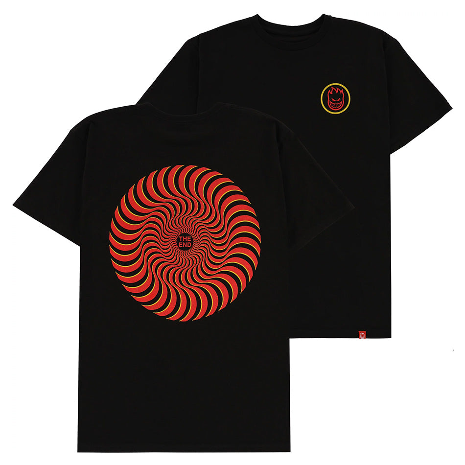 M Cls Swirl Overlay S/S T-Shirt HO22