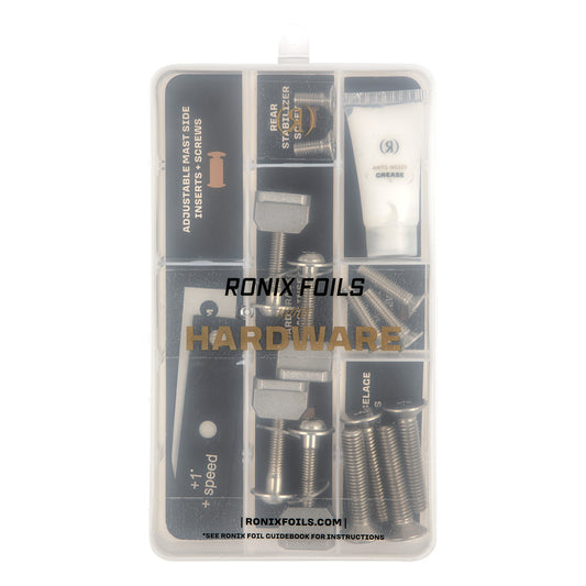 Complete Foil Kit Hardware w/Case-Fluid Mast 2024
