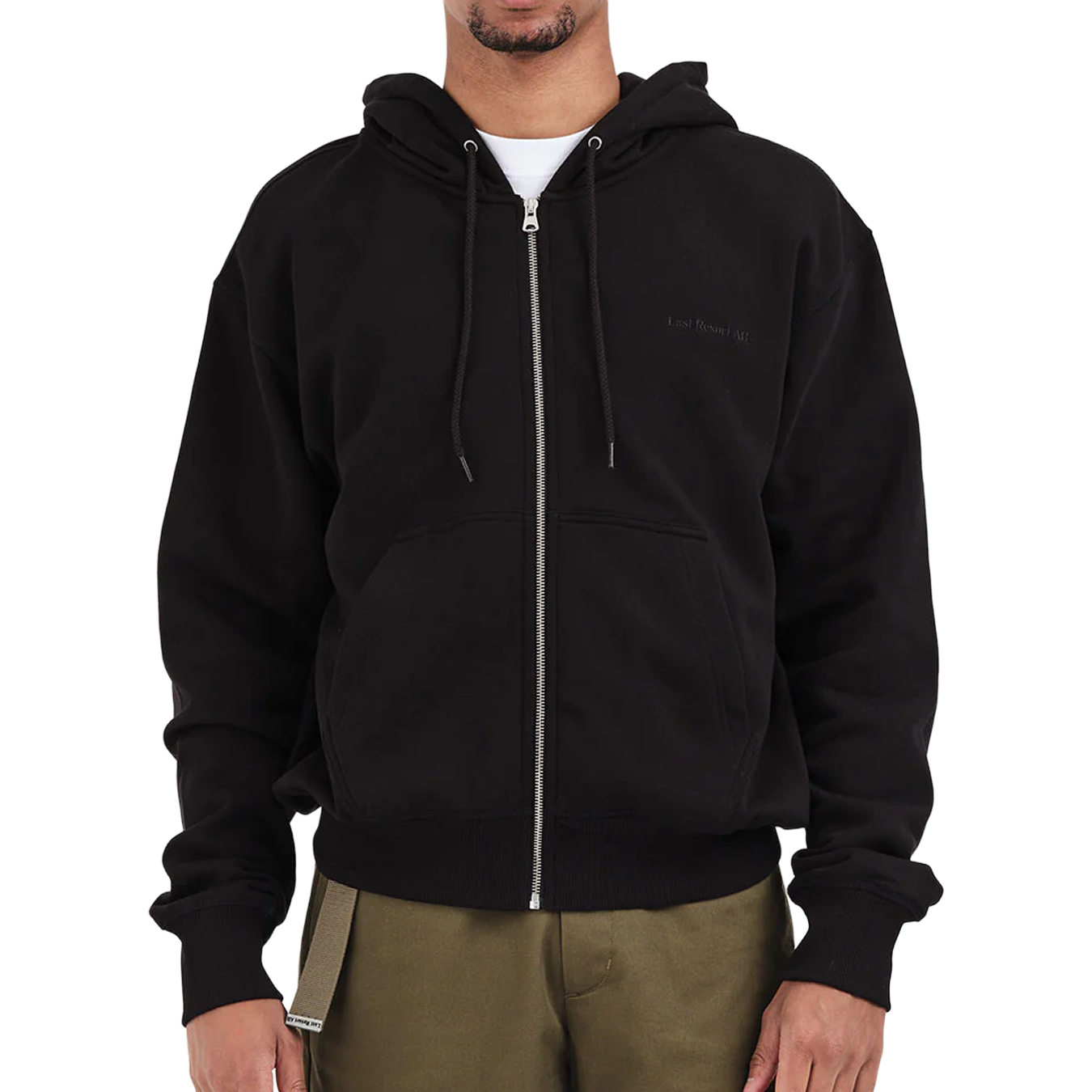 Script Logo Zip Hoodie