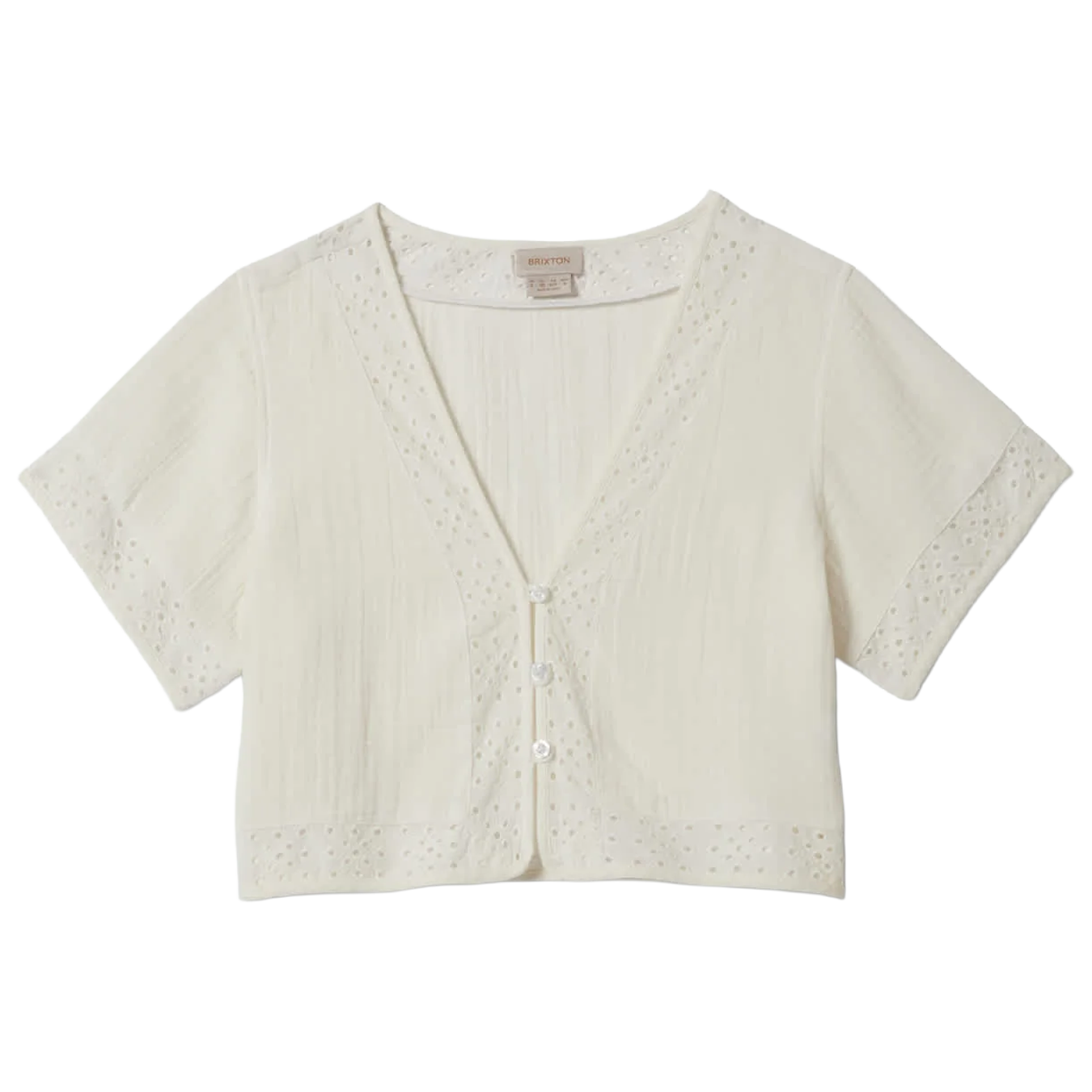 Seaside Eyelet Top
