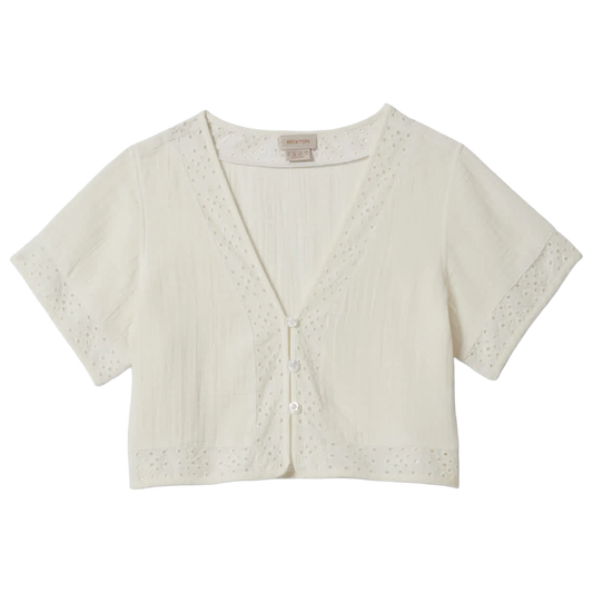 Seaside Eyelet Top