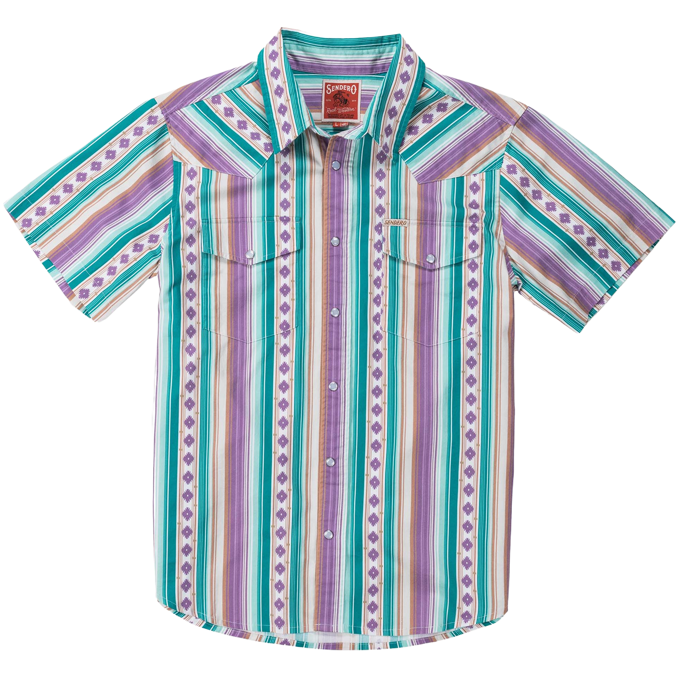 Serape Pearl Snap S/S
