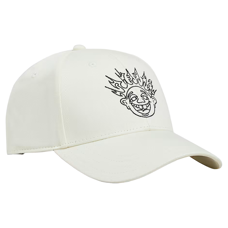 Skate Smile Spike Curve Bill Hat