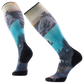 Ski Targeted Cushion Winter Phase Print OTC Sock