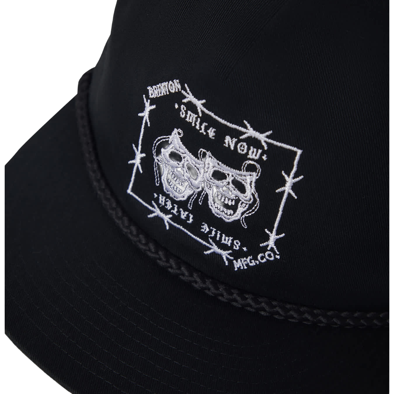 Smile Always High Profile Snapback Hat