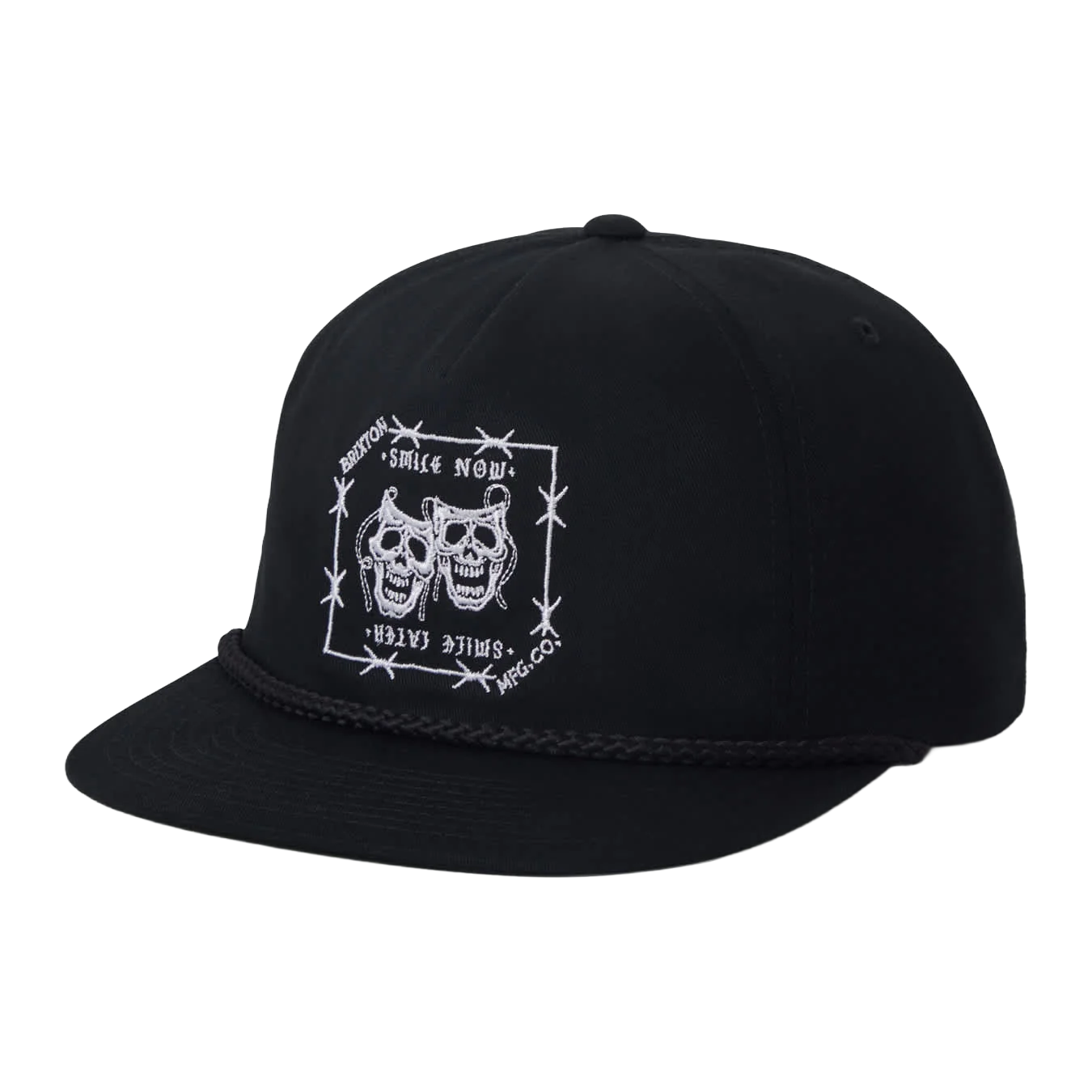 Smile Always High Profile Snapback Hat