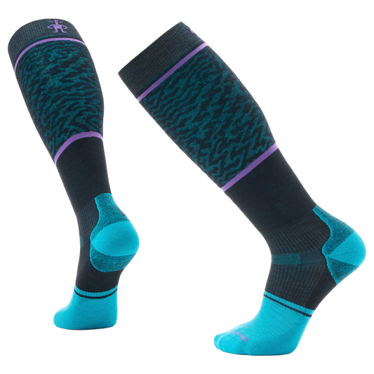 Snow Targeted Cushion Retro Line OTC Sock 2026