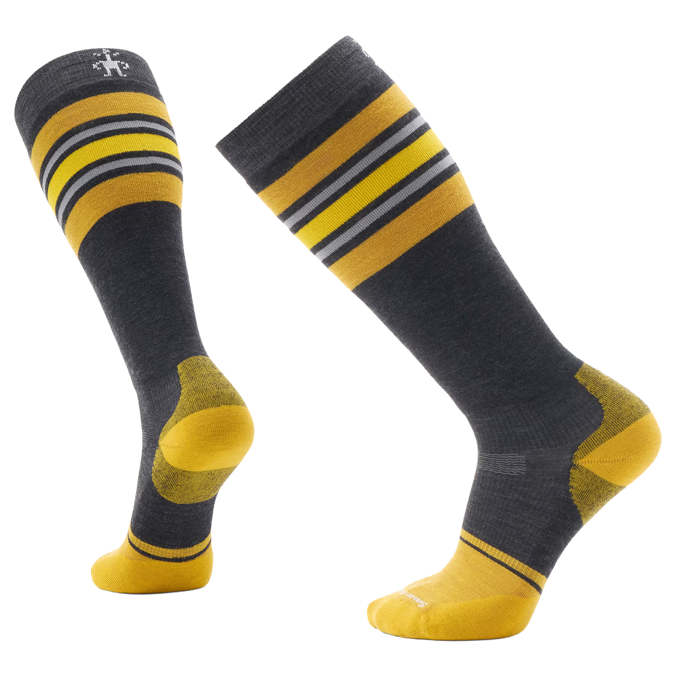 Snow Targeted Cushion Stripe Extra Stretch OTC Sock 2026