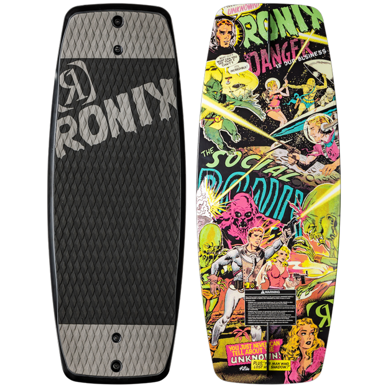 Social It's Comical Wakeskate