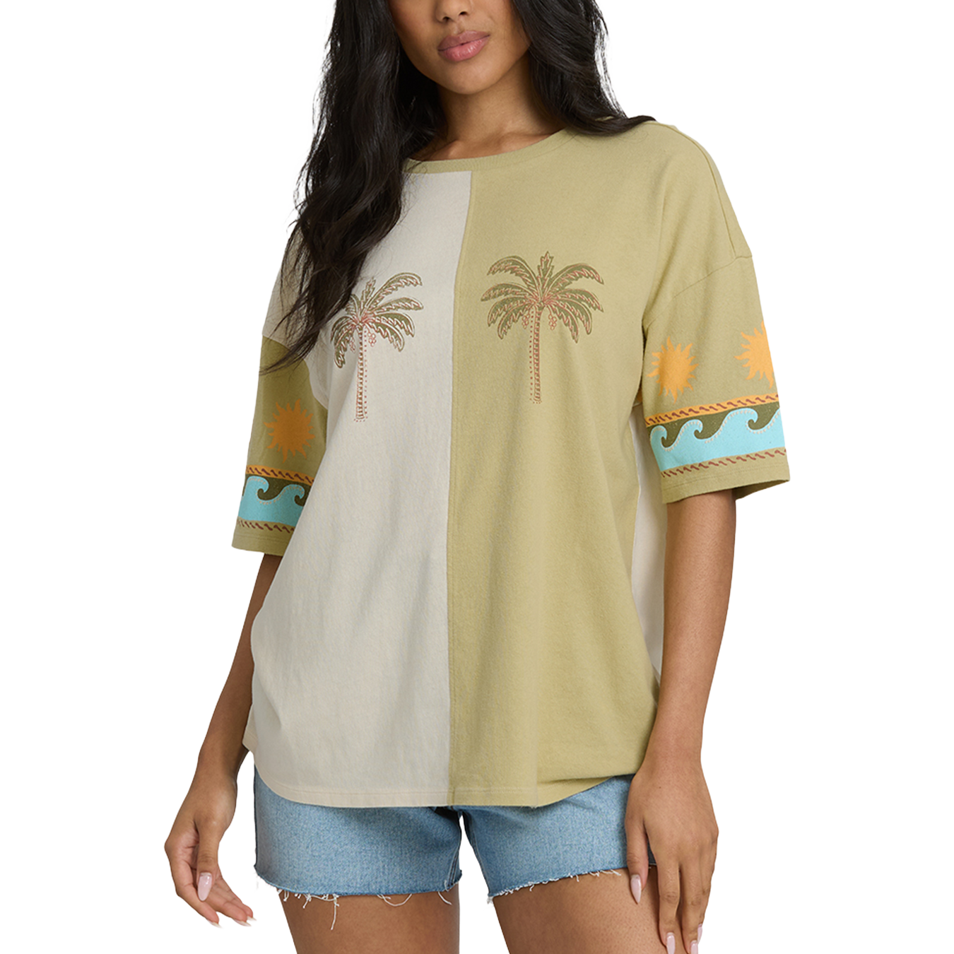 Split Palm S/S T-Shirt