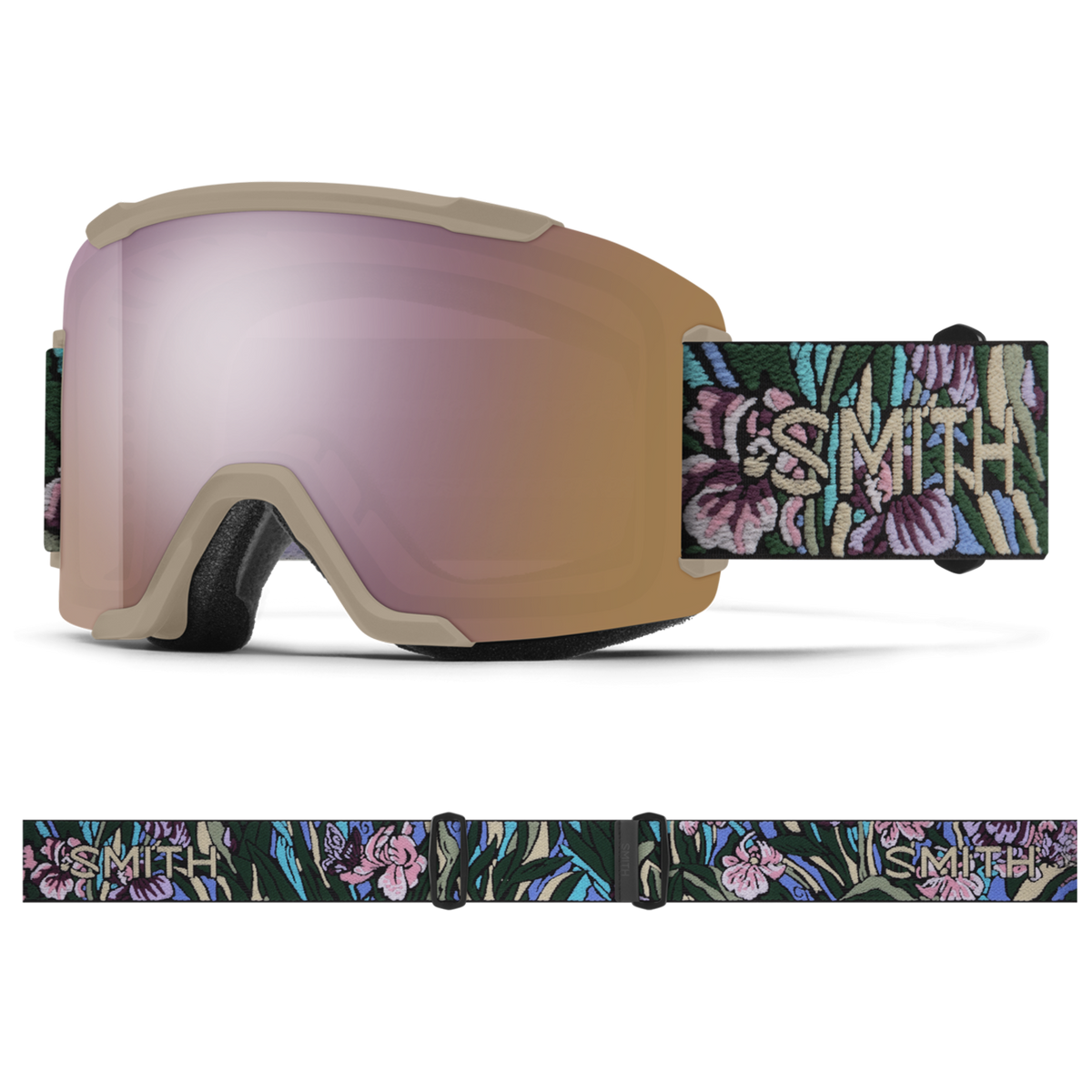 Squad Low Bridge Fit Goggle