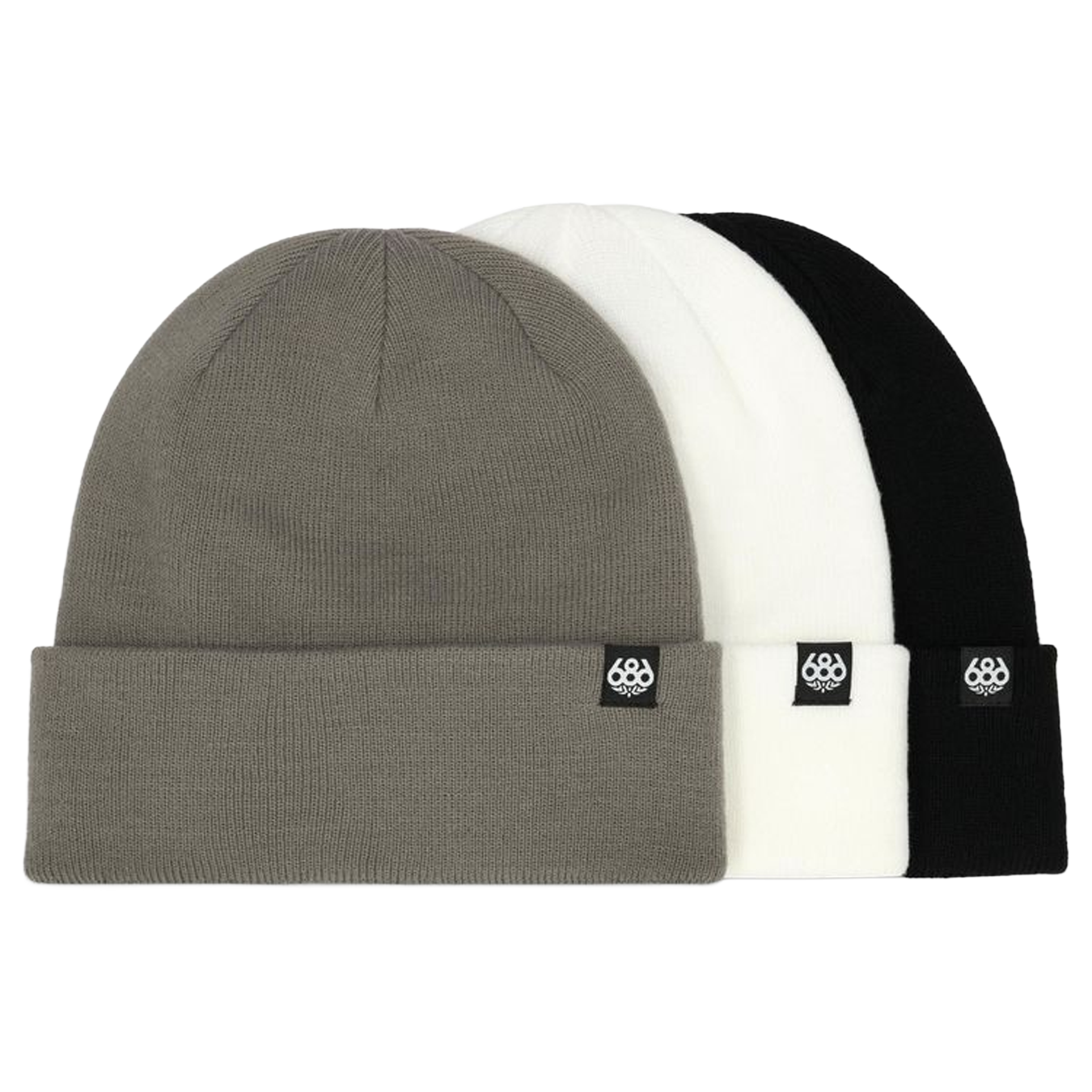 Standard Roll Up 3 Pack Beanie 2026