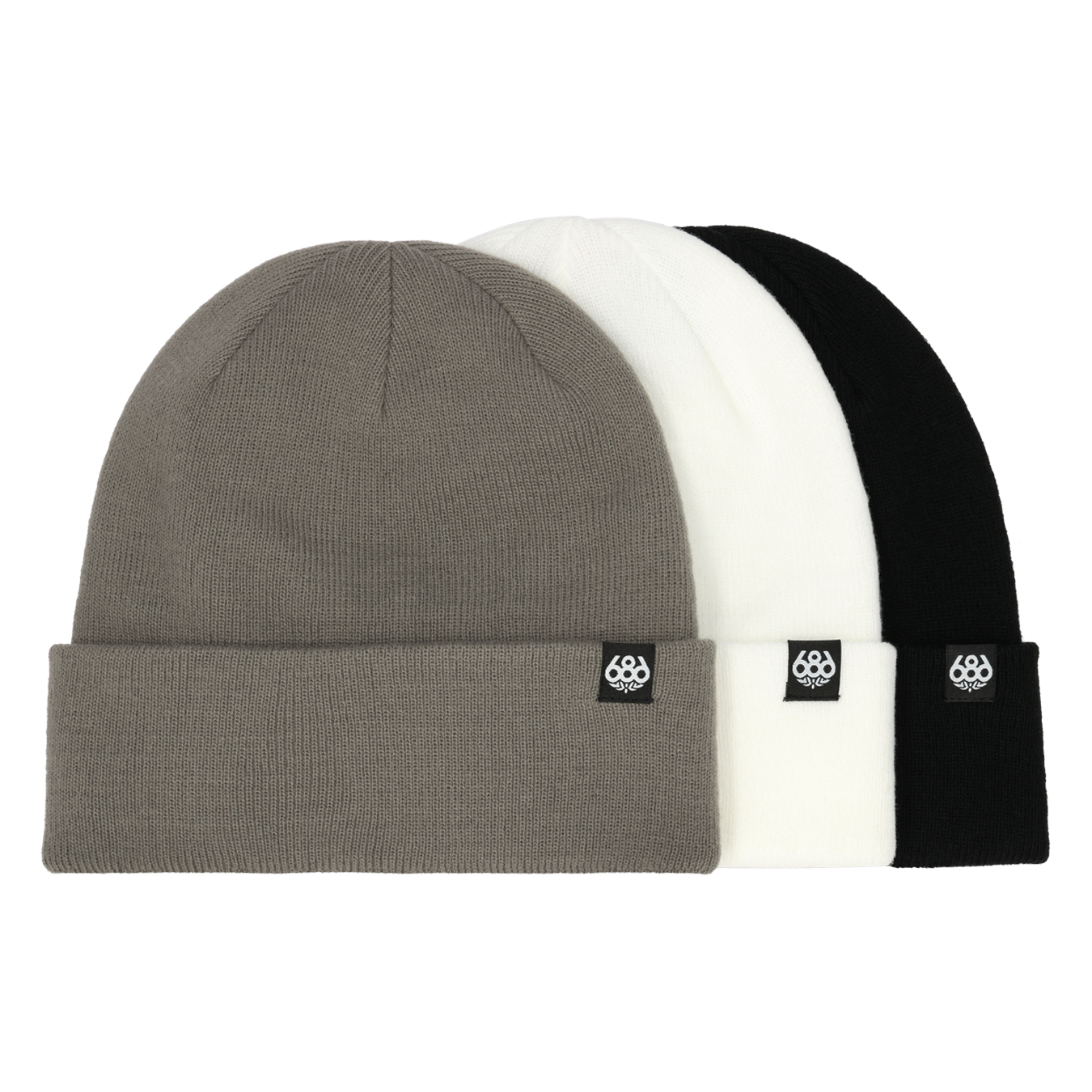 Standard Roll Up 3 Pack Beanie