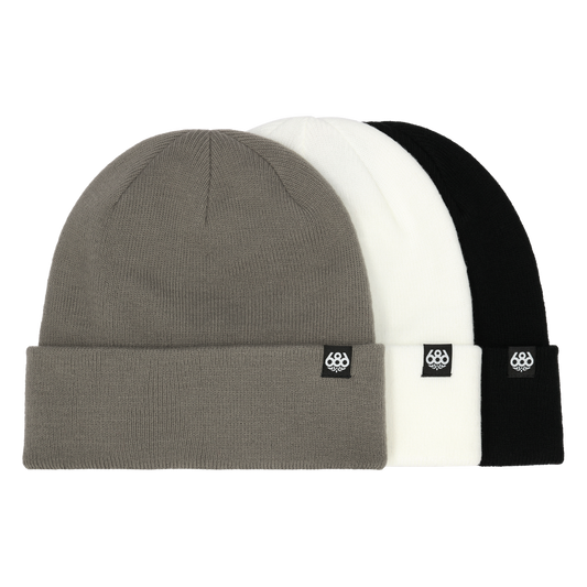 Standard Roll Up 3 Pack Beanie