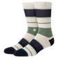 Striped Delt Crew Sock