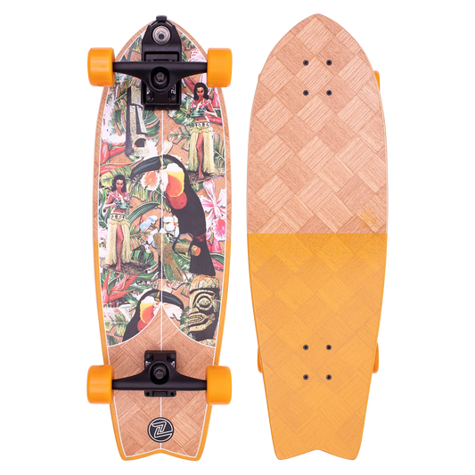 Surf Skate Banana Train Complete