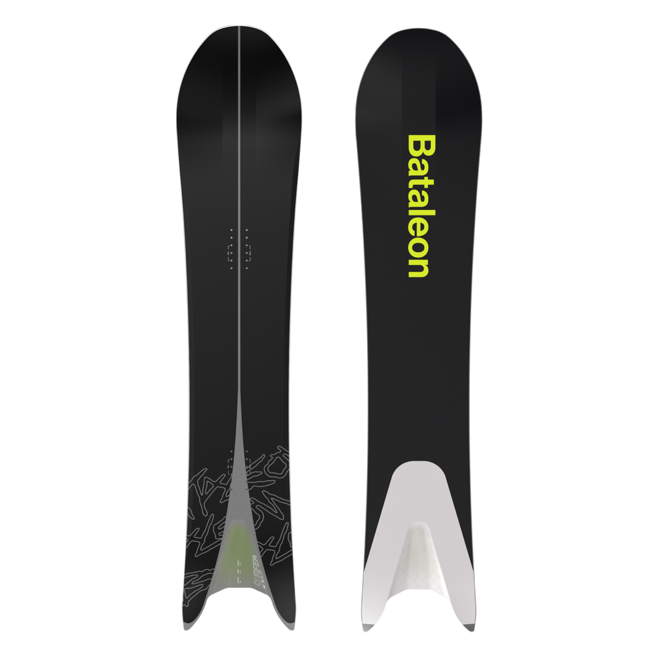 Surfer Snowboard