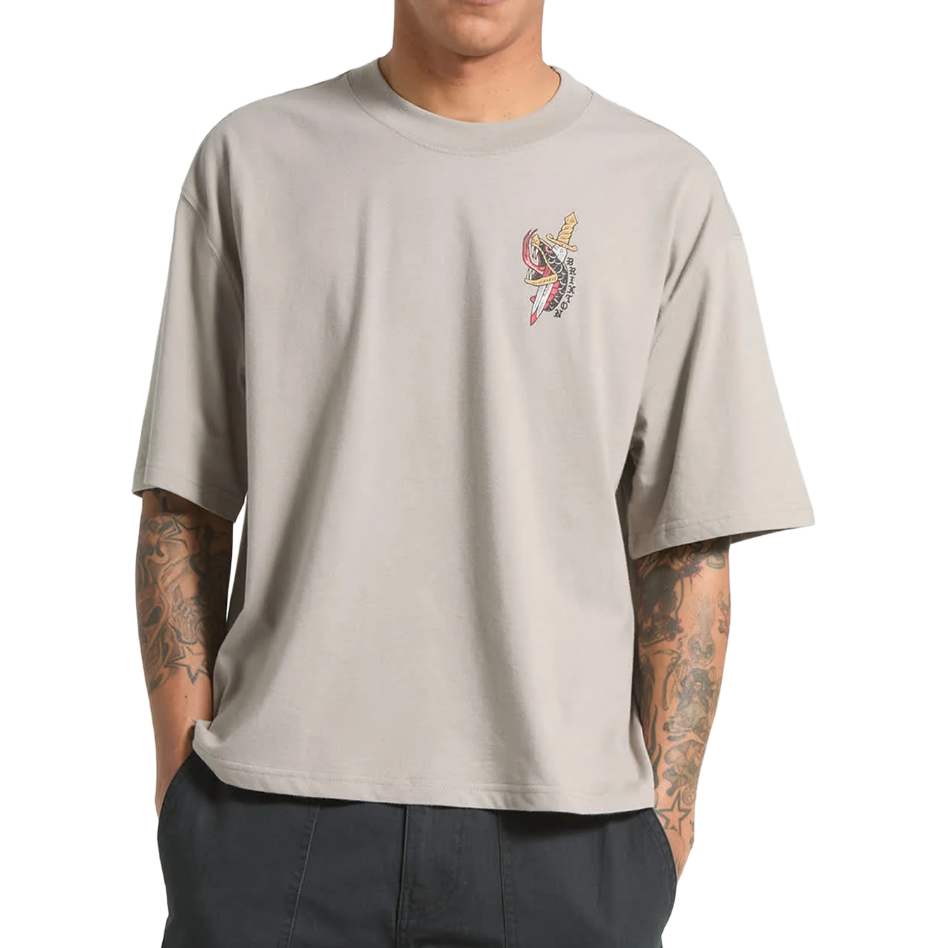 Sword Boxed Crop S/S T-Shirt
