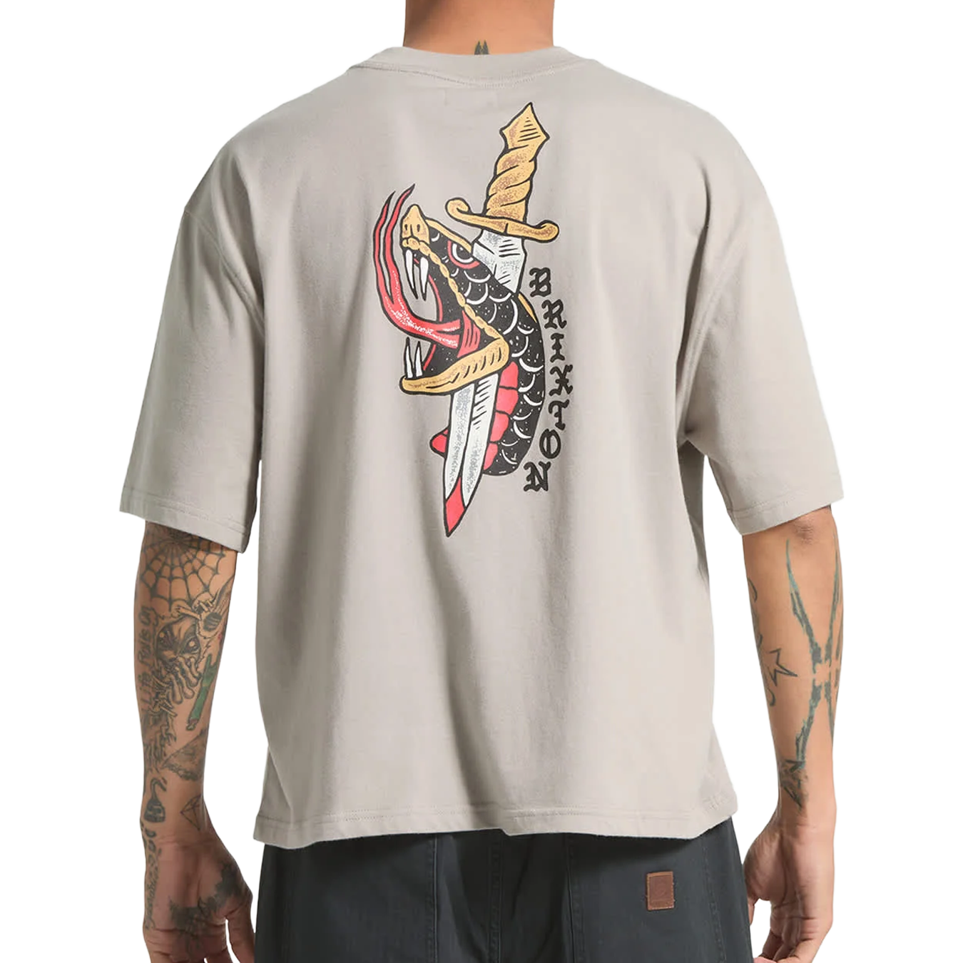 Sword Boxed Crop S/S T-Shirt