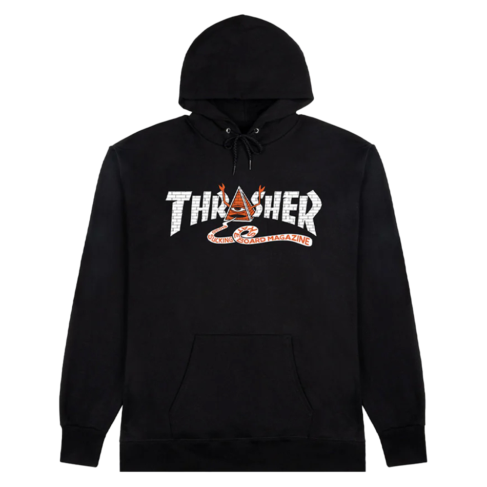 Thrasher X Toy Machine Pyramid Hoodie 2024