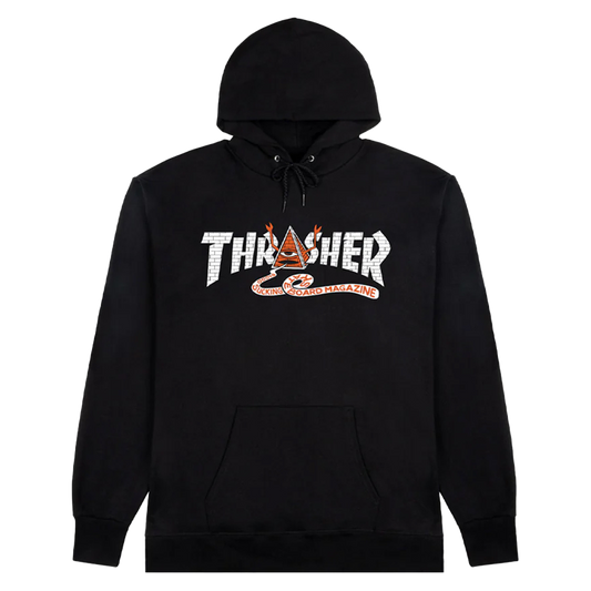 Thrasher X Toy Machine Pyramid Hoodie 2024