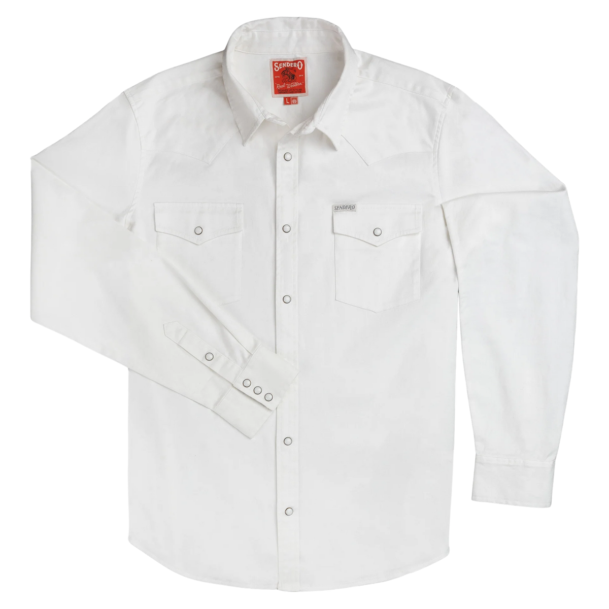 The Wyatt Pearl Snap Solid L/S Shirt