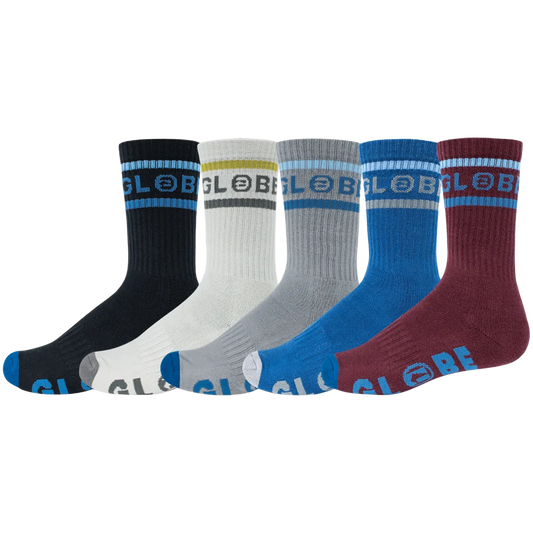 Tilt Hi Crew 5 Pack Sock