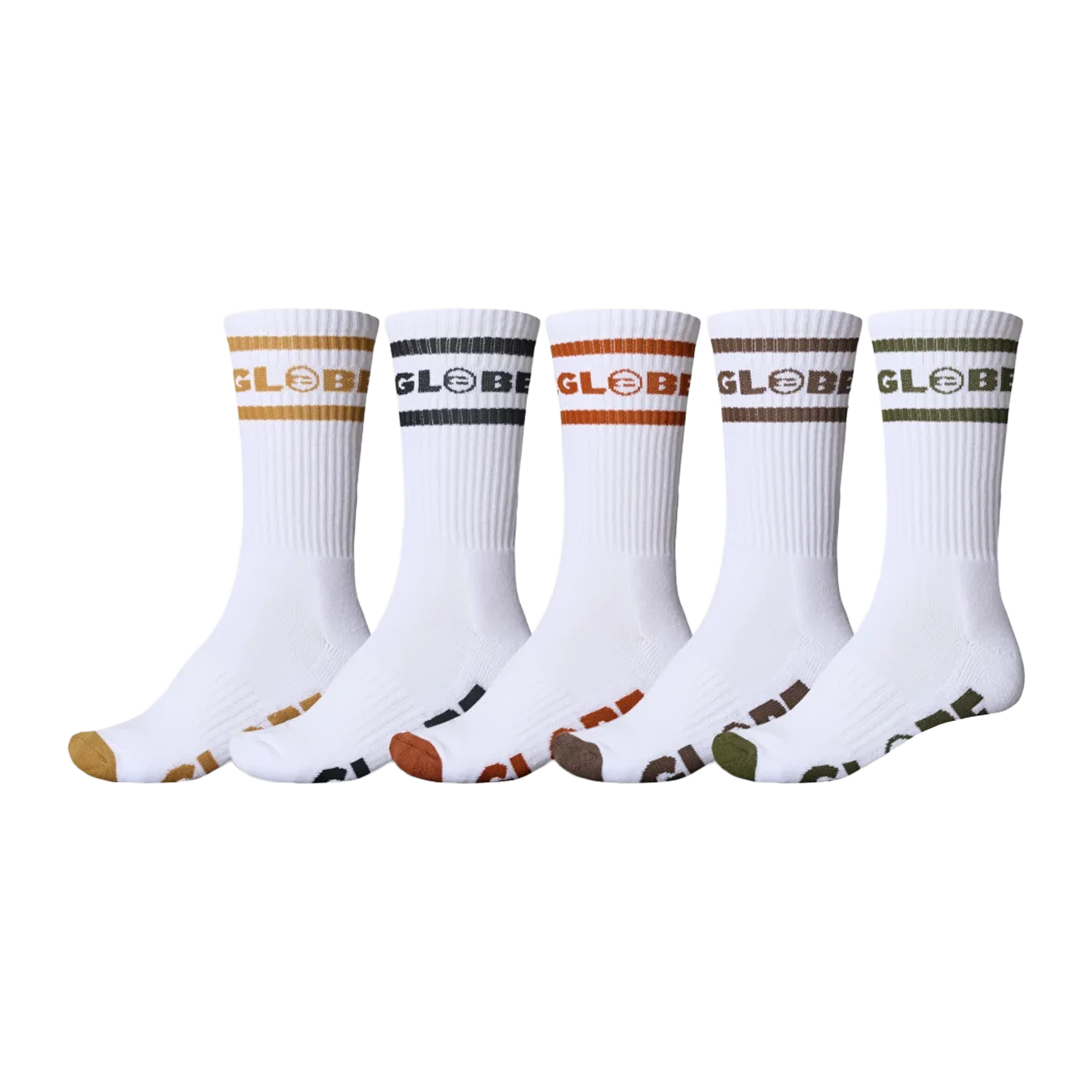 Tilt Hi Crew 5 Pack Sock