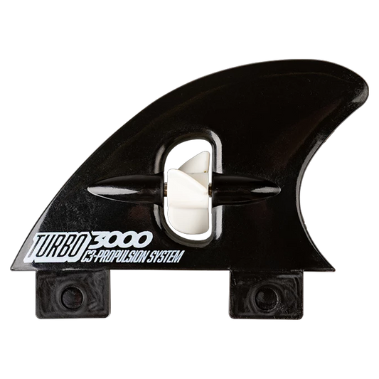 Alfred Poly.Turbo 3000 Bottom Mount Propeller Surf Black Fin