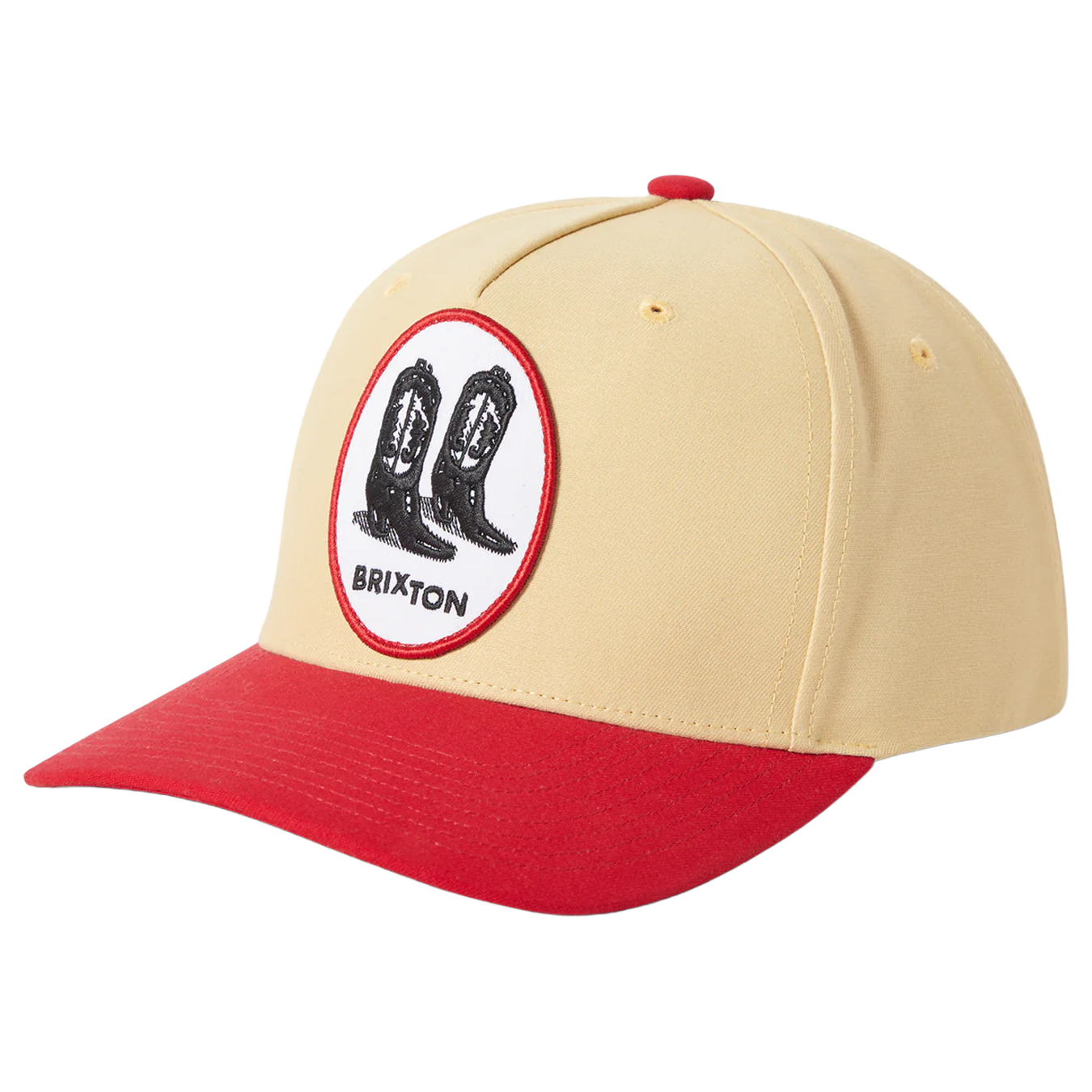 Two Boots C Np Mp Snapback Hat - Celestial Yellow/Red
