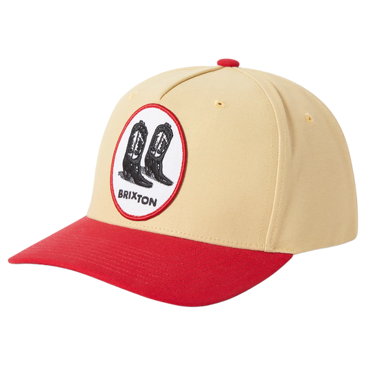 Two Boots C Np Mp Snapback Hat - Celestial Yellow/Red