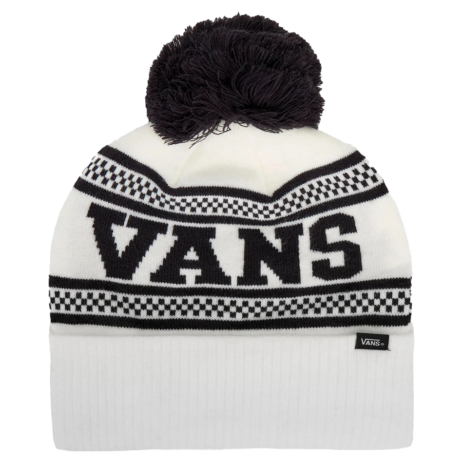 Check Pom Beanie 2024