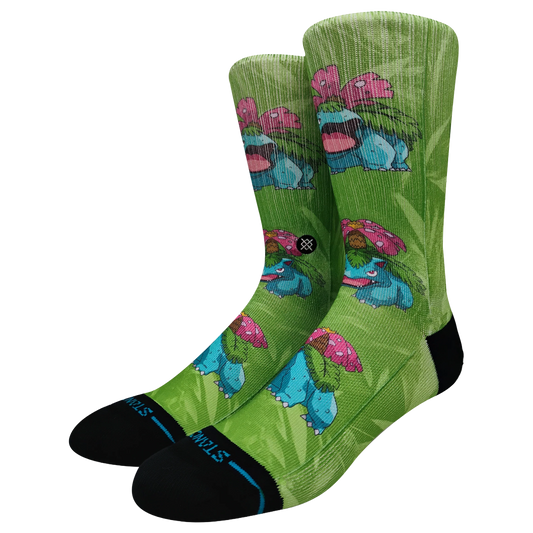 Venusaur AOP Crew Sock