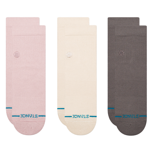 W's Icon Quarter 3Pk Sock