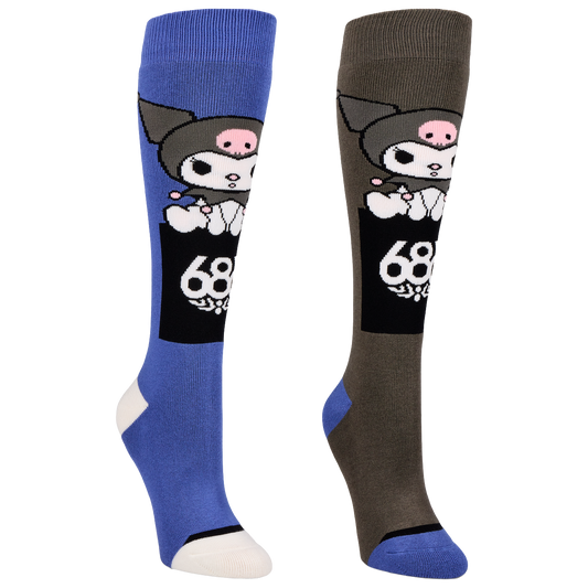 W's Kuromi Sock 2-Pack