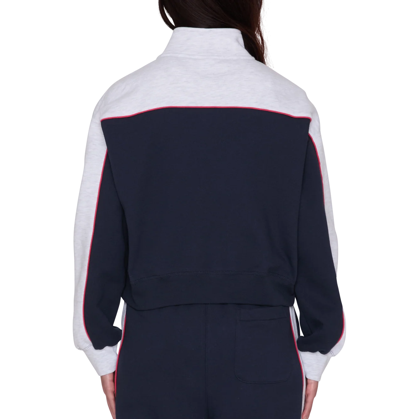 W's Obey Zeno Mock Neck Zip Up Fleece
