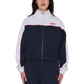 W's Obey Zeno Mock Neck Zip Up Fleece