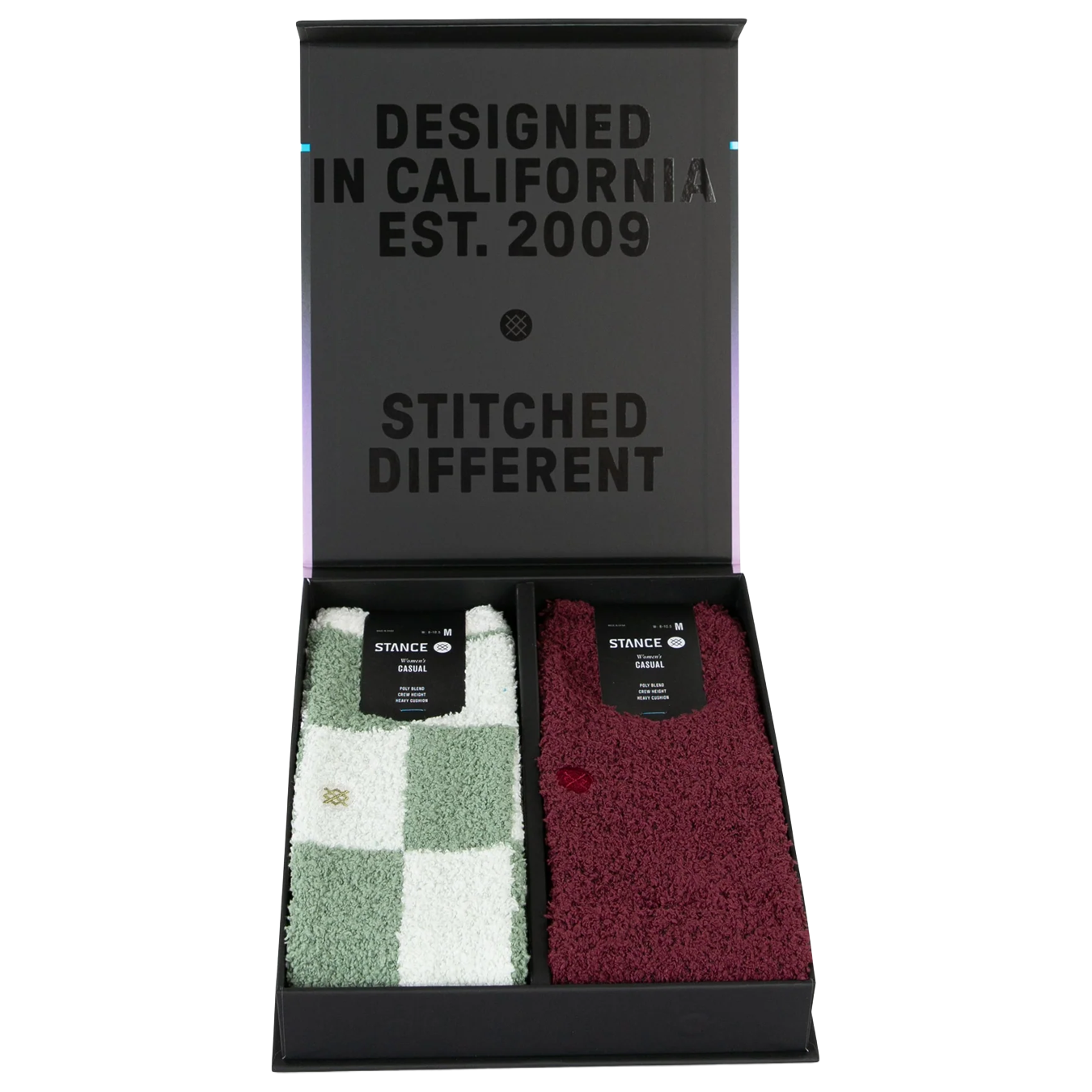 W's Patchwork Cozy Crew Box Set Sock